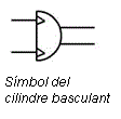 Símbol cilindre basculant